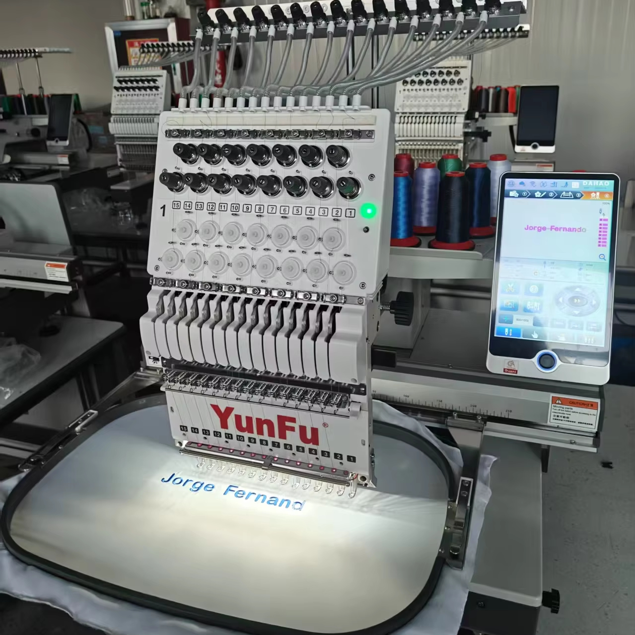 For Single Head Computerized E - Embroidery Machine Computerized 评论和价格
