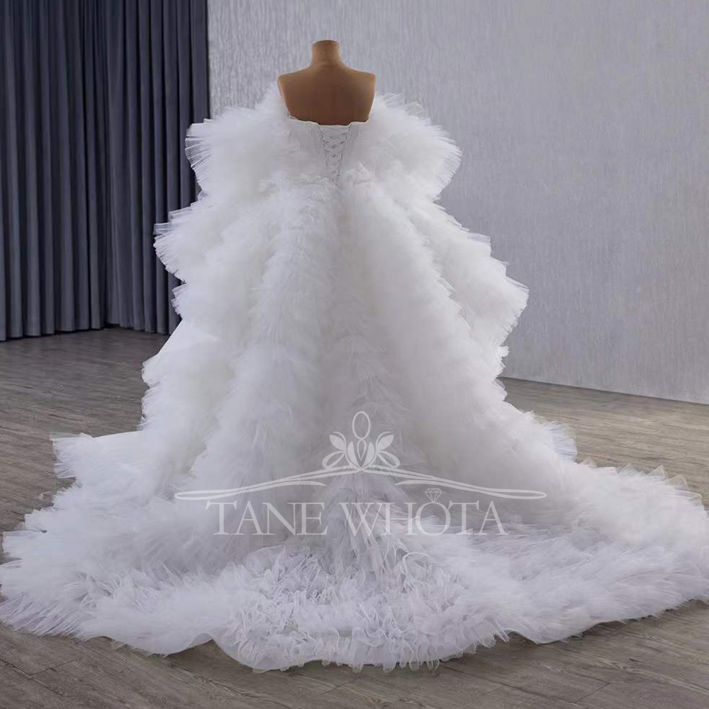 Elegant Mermaid Wedding Inner  - Embroidery Organza 评论和价格