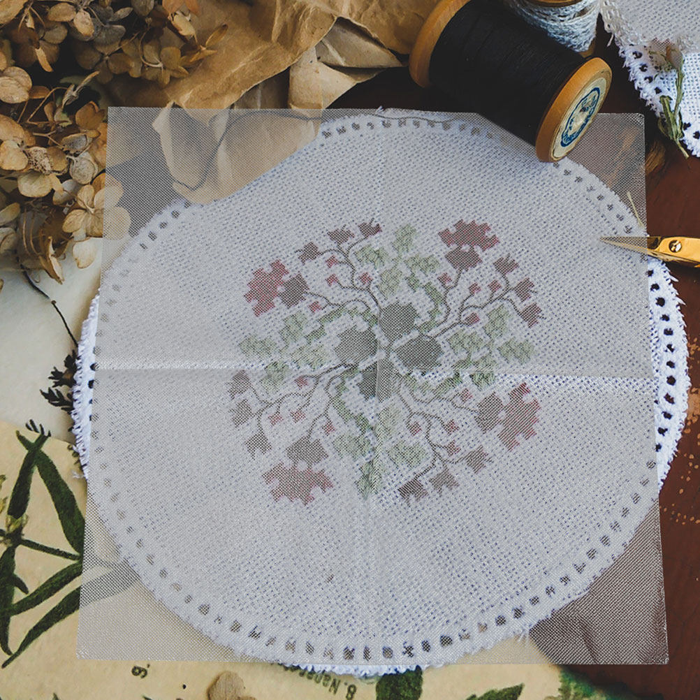 8Pcs Water Soluble Embroidery  - Embroidery Free Pattern 评论和价格