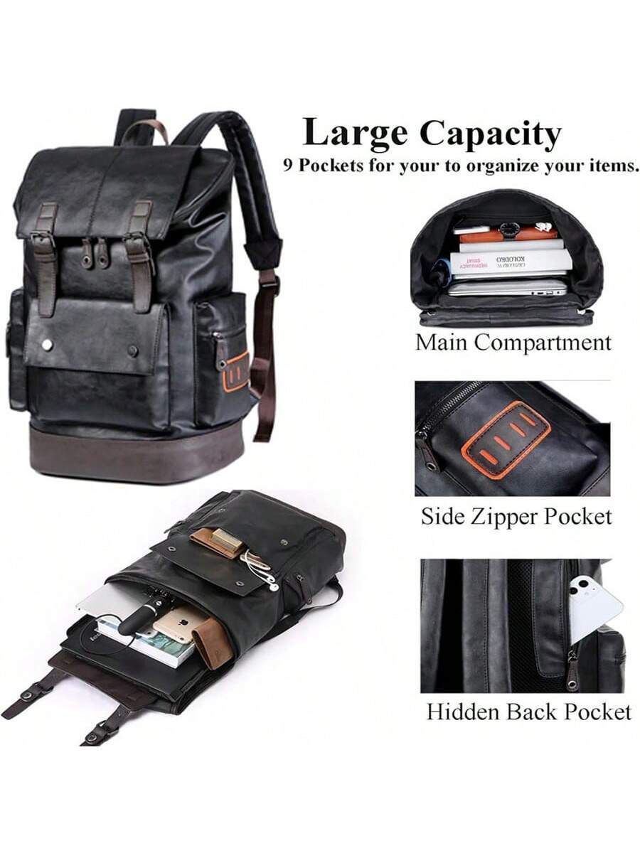 Vintage Black Leather Laptop B - Embroidery Computer 评论和价格
