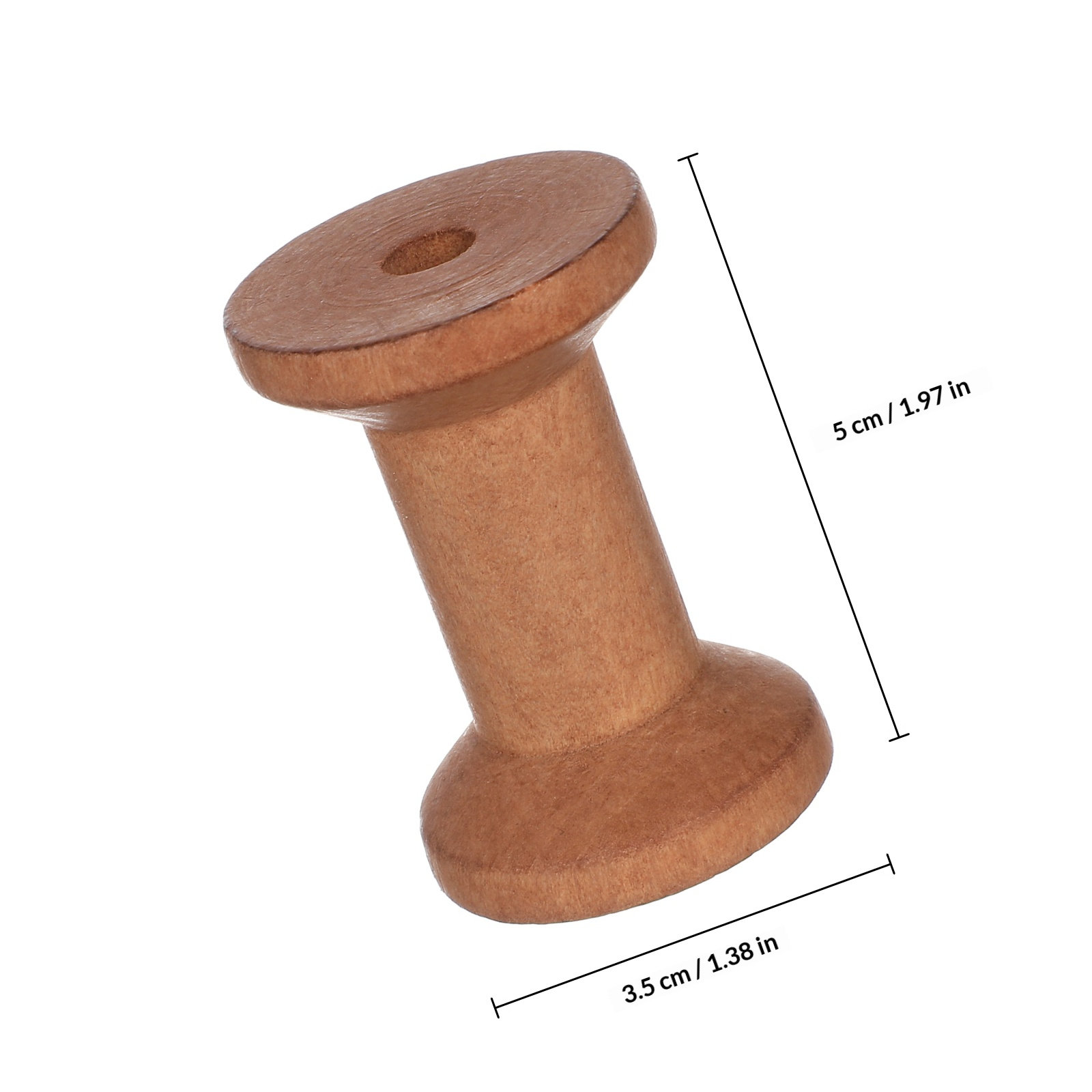 20Pcs Wooden Thread Holders Em - Embroidery Thread 评论和价格