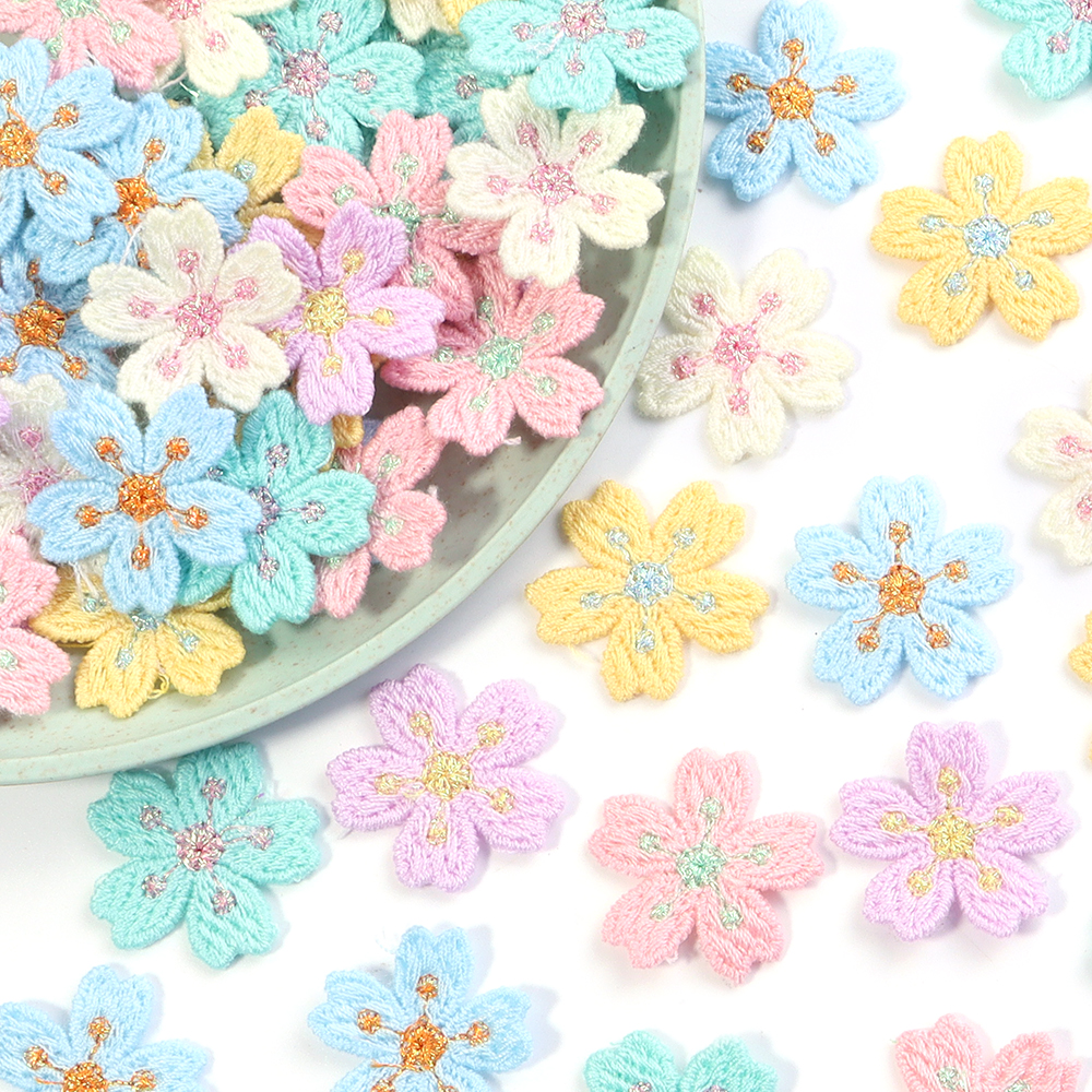 20pcs/lot Colorful 2.4cm Embro - Embroidery Handicraft 评论和价格