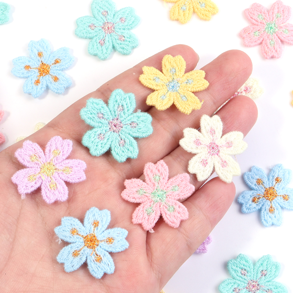 20pcs/lot Colorful 2.4cm Embro - Embroidery Handicraft 评论和价格