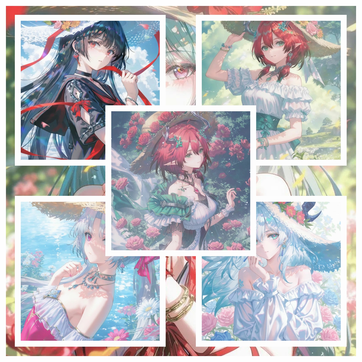 Wuthering Waves Diamond Printi - Embroidery Cross Stitch Patterns 评论和价格