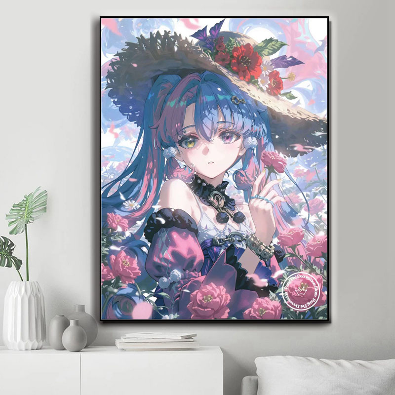 Wuthering Waves Diamond Printi - Embroidery Cross Stitch Patterns 评论和价格