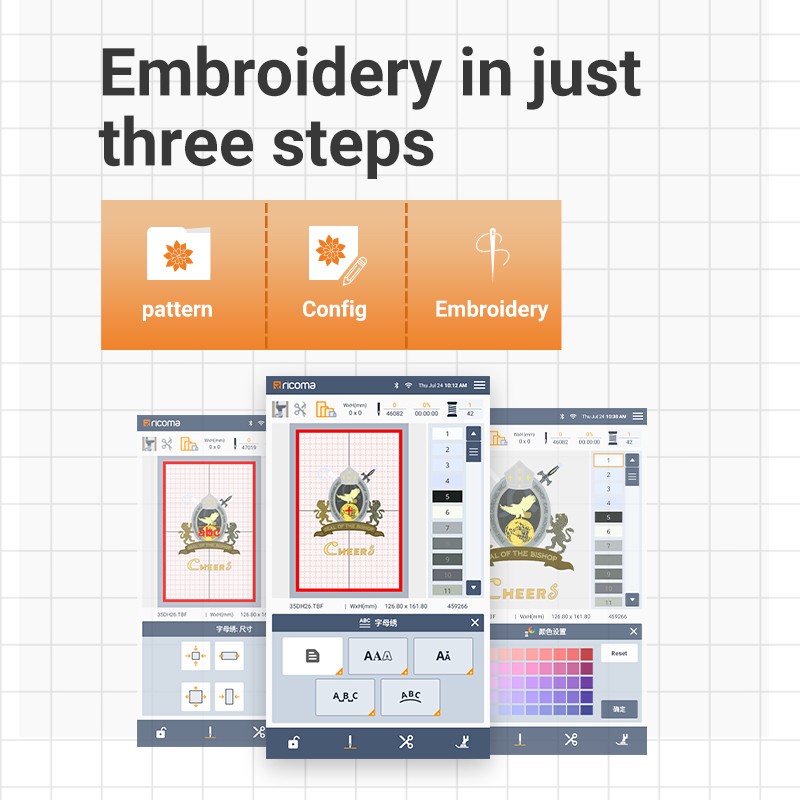 Easy Use Ricoma RSE5000 Househ - Embroidery Machine Computerized 评论和价格