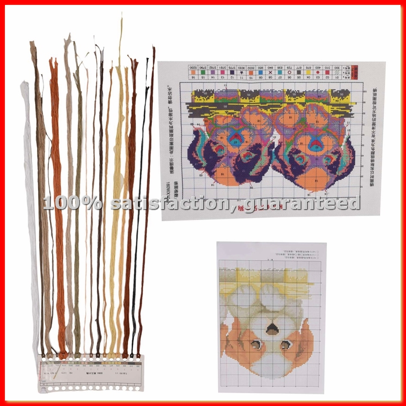 DIY Hand Knitting Print Set Em - Embroidery Free Pattern 评论和价格