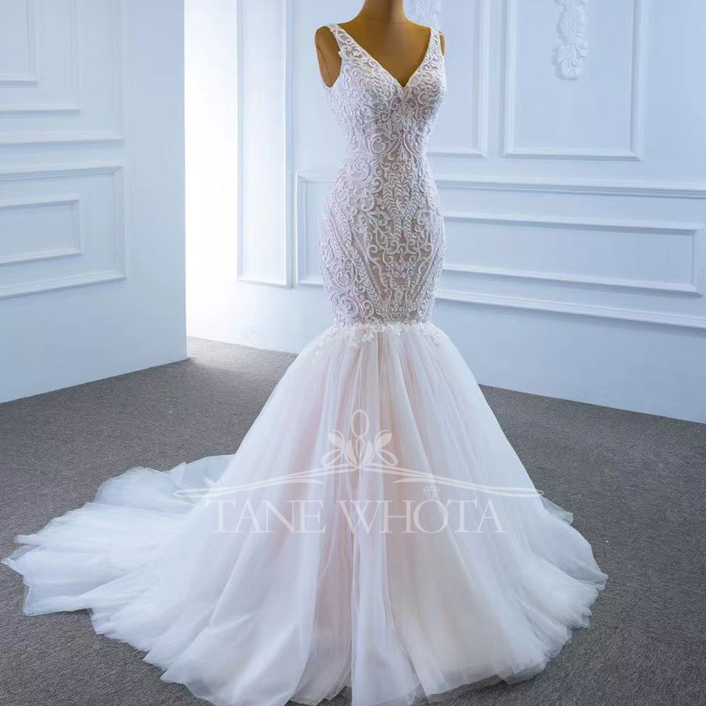 Civil Wedding Dress Spaghetti  - Embroidery Organza 评论和价格