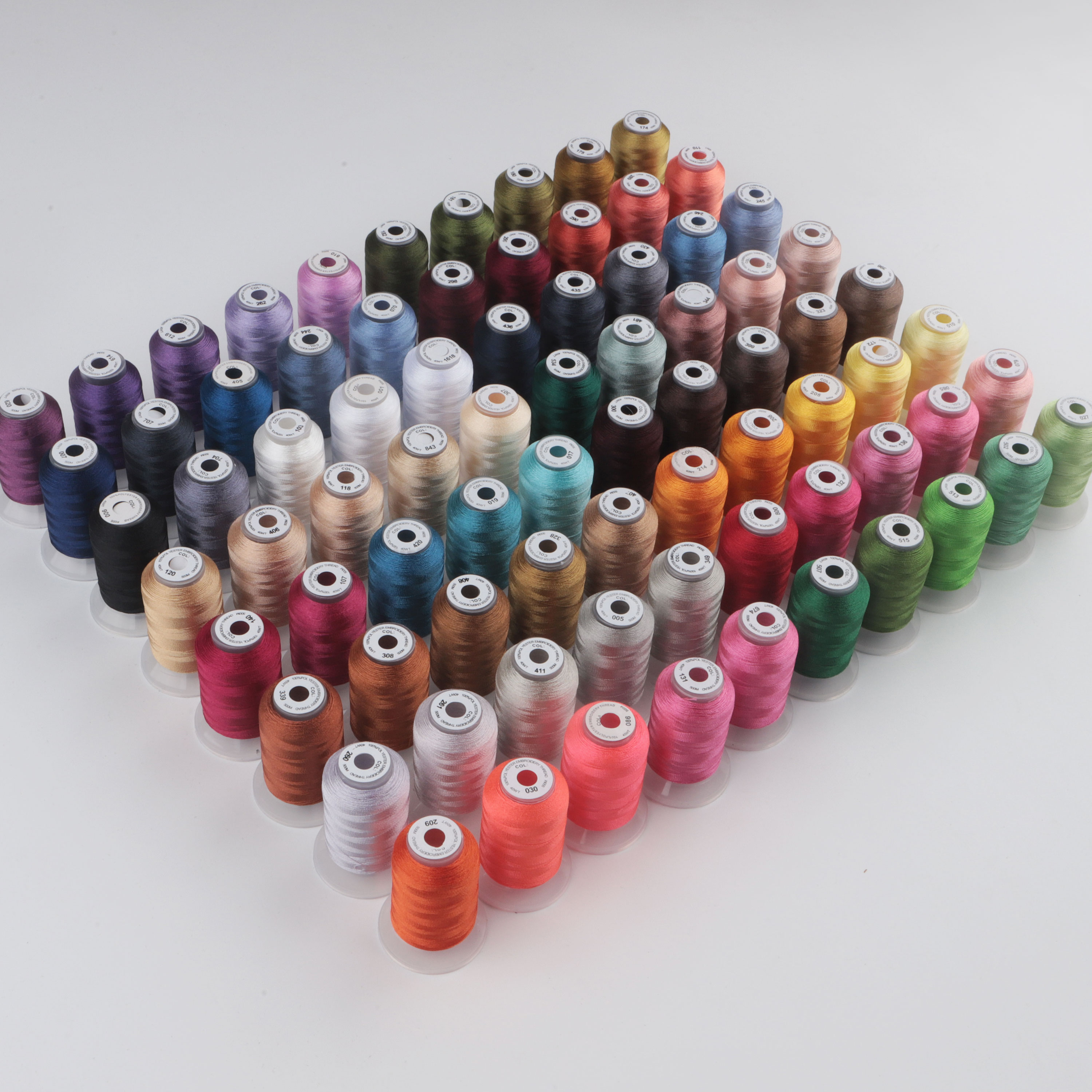 5/80 Colors Set Polyester Embr - Embroidery Machine Computerized 评论和价格