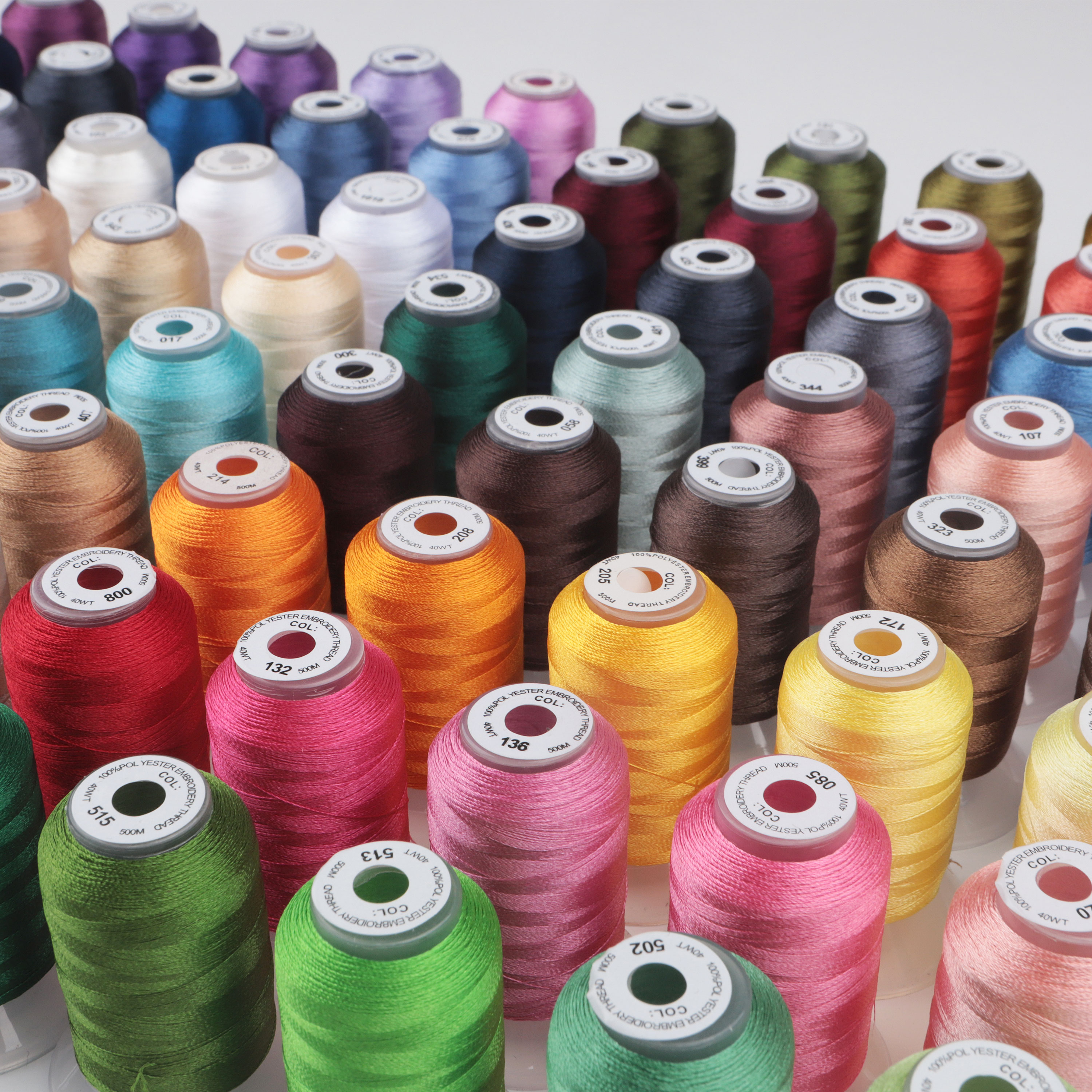 5/80 Colors Set Polyester Embr - Embroidery Machine Computerized 评论和价格