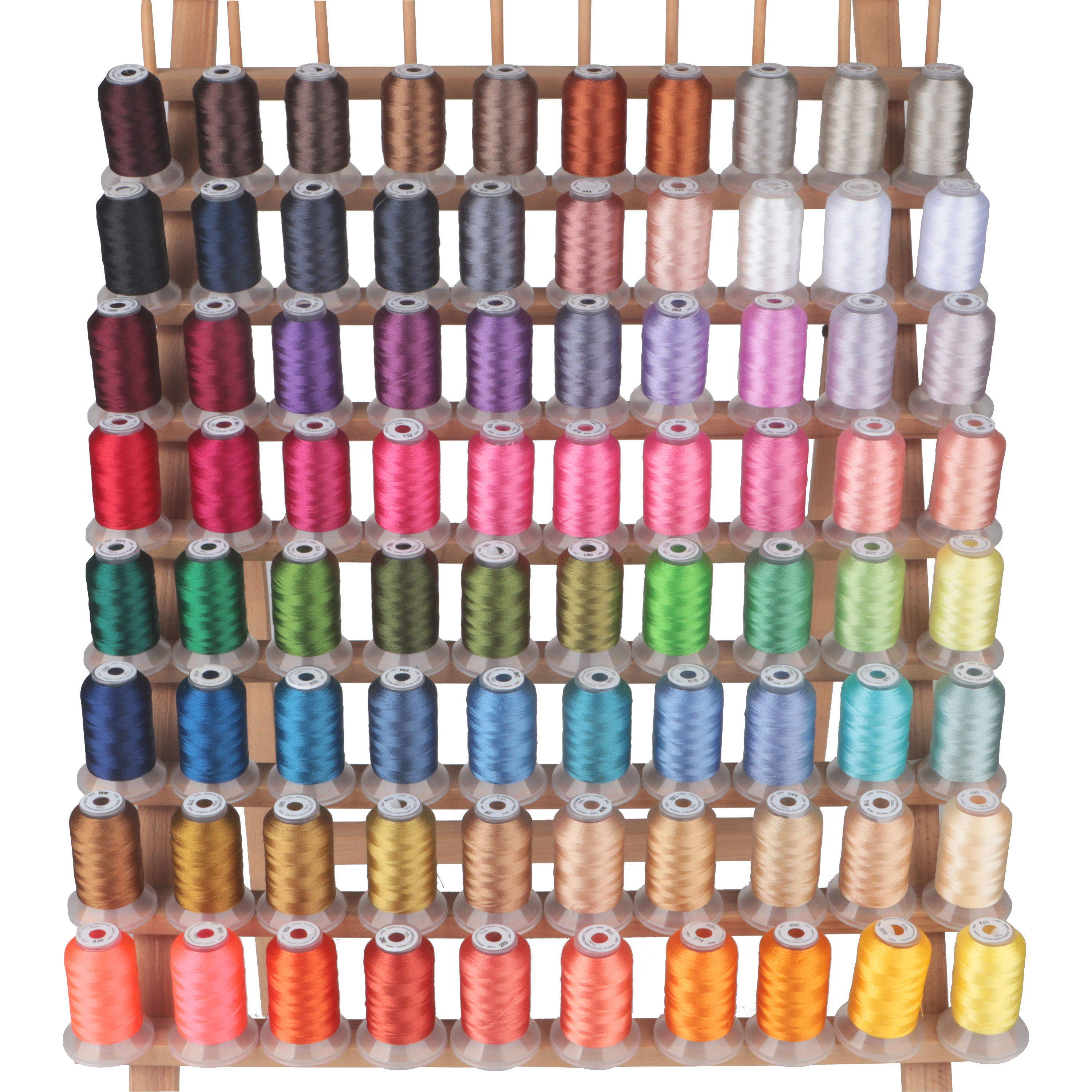 5/80 Colors Set Polyester Embr - Embroidery Machine Computerized 评论和价格